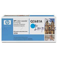Тонер-картридж Q2681А для HP LJ 3700 (Голубой, 6000 стр., оригинальный)