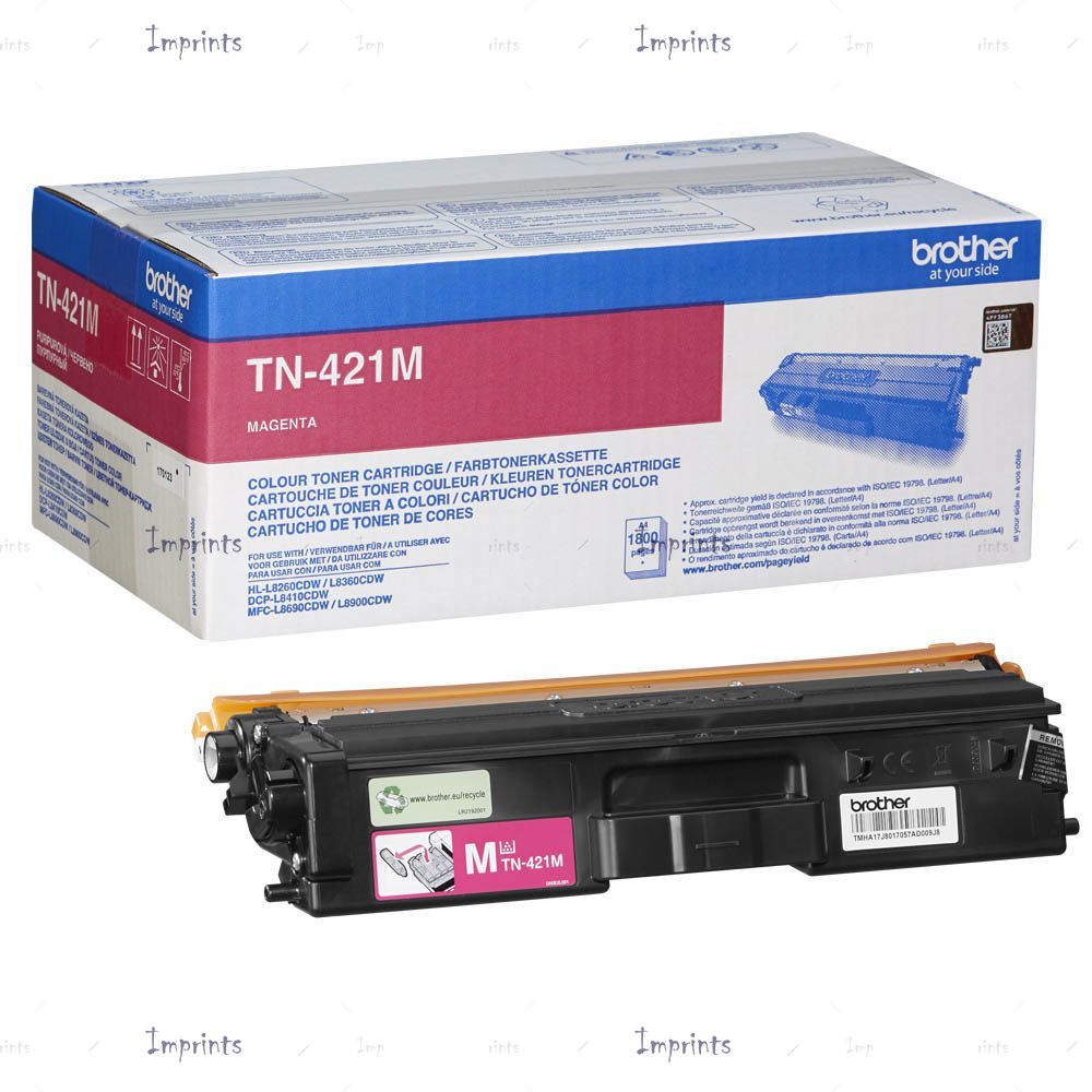 Тонер-картридж SuperFine TN-421 для Brother HL-L8260, MFC-L8690, DCP-L8410 (Пурпурный, 1800 стр.)