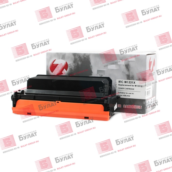 Тонер-картридж 7Q W1331A для HP Laser 408 (Чёрный, 5000 стр.), без чипа