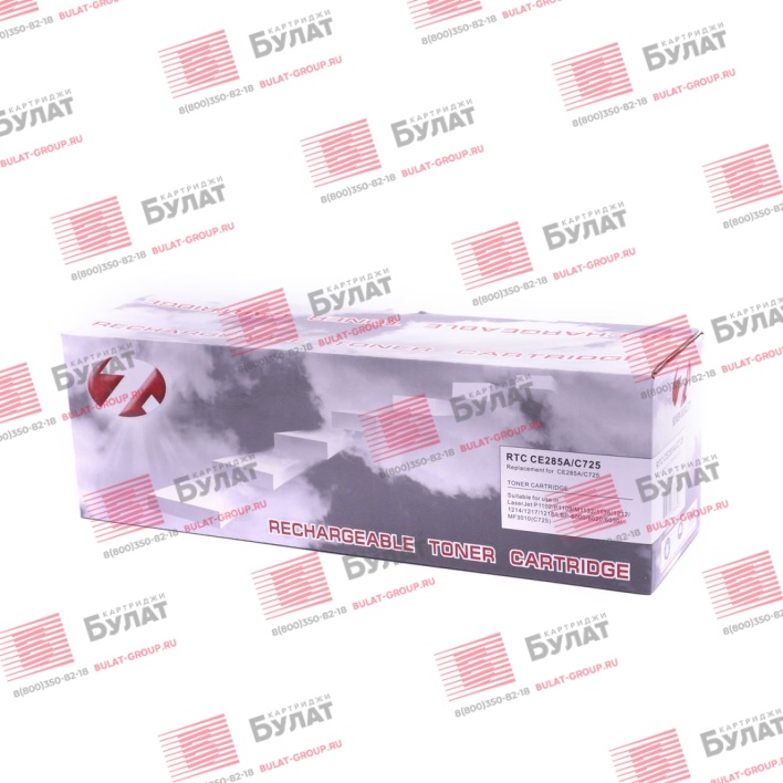 Тонер картридж 7Q CE285A, 725 для HP LJ P1102 и Canon LBP6000 (Чёрный, 1600 стр.), универсальный