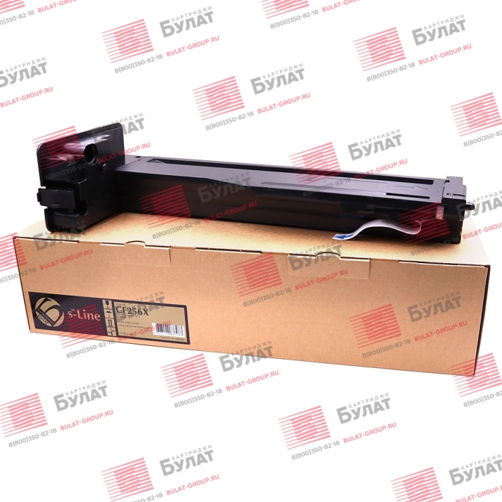Тонер-картридж БУЛАТ s-Line CF256X для HP LJ MFP M436 (Чёрный, 13700 стр.)