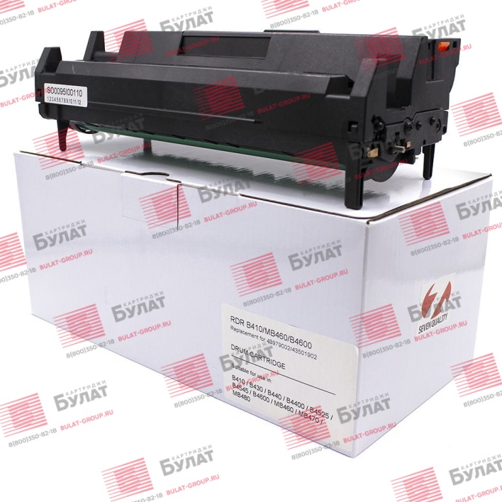 Драм-картридж 7Q 43979002, 43501902 для Oki B410, MB460, B4600 (Чёрный, 25000 стр.), универсальный