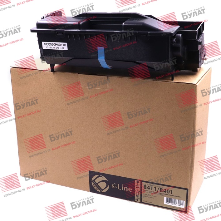 Драм-картридж БУЛАТ s-Line 44574302, 44574307 для Oki B401, B411, B412 (Чёрный, 25000 стр.), универсальный
