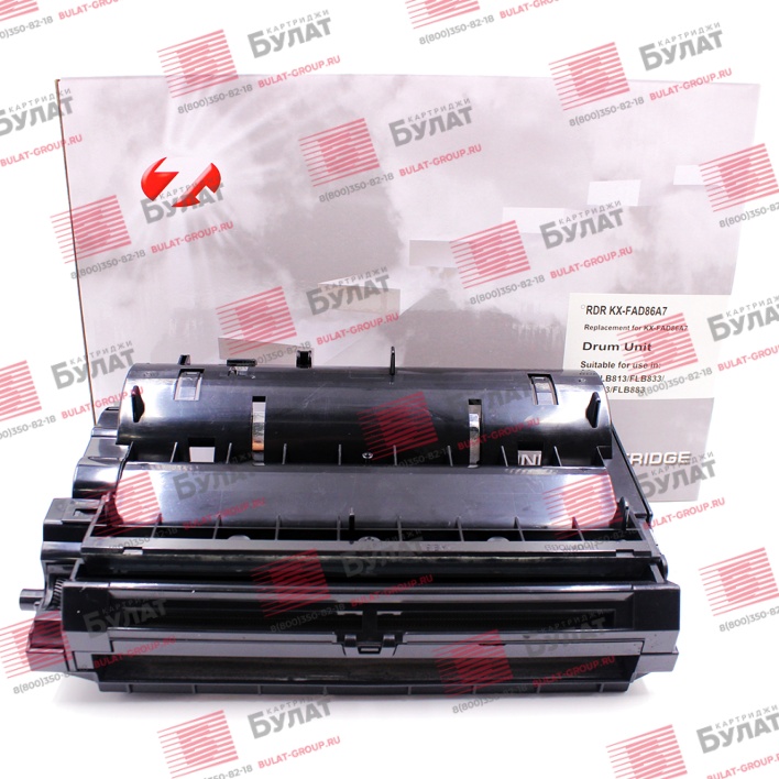 Драм-юнит 7Q KX-FA86A7 для Panasonic KX-FLB801, KX-FLB811, KX-FLB851 (Чёрный, 10000 стр.)