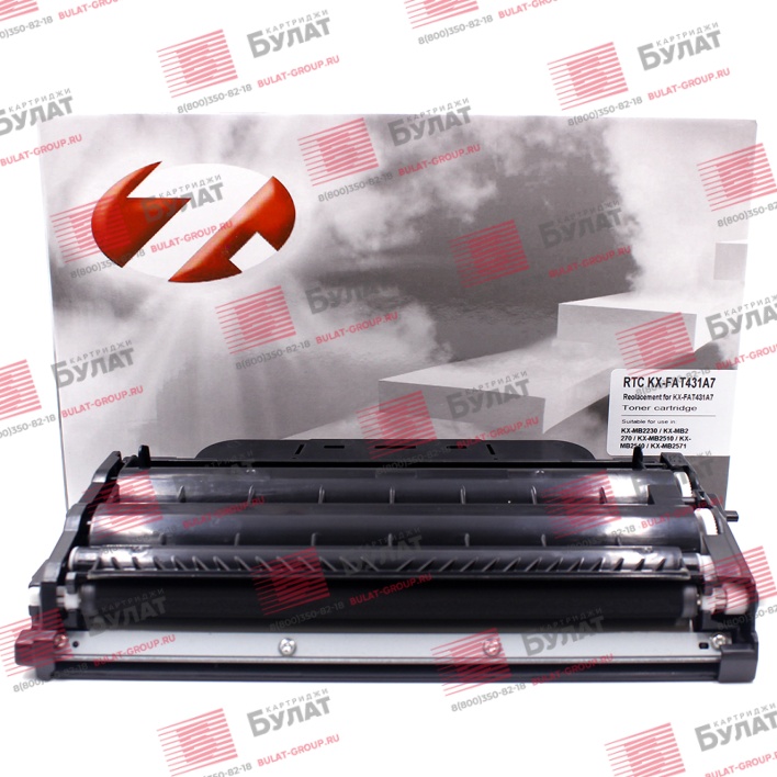 Тонер-картридж 7Q KX-FAT431A7 для Panasonic KX-MB2230 (Чёрный, 6000 стр.)