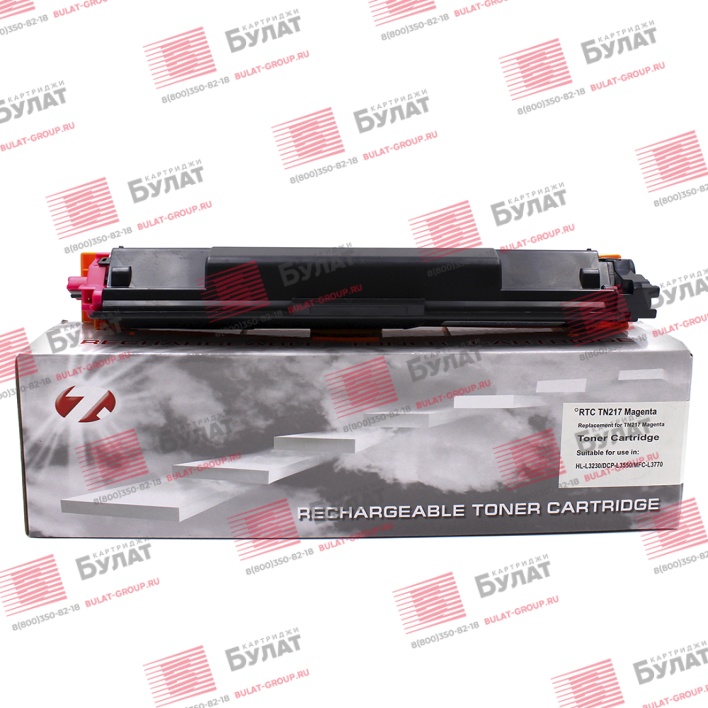 Тонер-картридж 7Q TN-217M для Brother HL-L3230 (Пурпурный, 2300стр.)