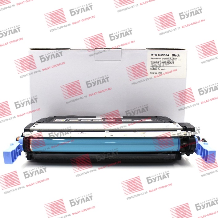 Тонер-картридж 7Q Q5950A для HP CLJ 4700 (Чёрный, 11000 стр.), ref.