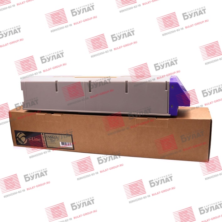 Тонер-картридж БУЛАТ s-Line 45536509 для Oki ES9431 (Жёлтый, 38000 стр.)