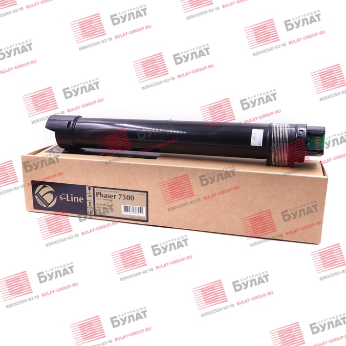 Тонер-картридж БУЛАТ s-Line 106R01446 для Xerox Phaser 7500 (Чёрный, 19800 стр.)