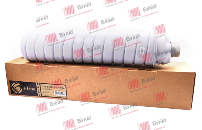 Тонер-картридж БУЛАТ s-Line 6210D, MP9002 (842116, 841992) для Ricoh Aficio 1060, MP 9002 (Чёрный, 43000 стр.), универсальный