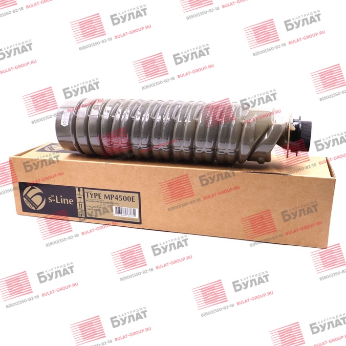 Тонер-картридж БУЛАТ s-Line MP4500E (841347) для Ricoh Aficio MP 3500, MP 4500, MP 5002 (Чёрный, 30000 стр.)