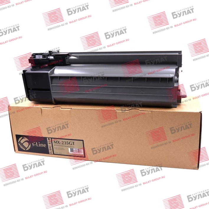 Тонер-картридж БУЛАТ s-Line MX-235GT для Sharp AR-5618, MX-M202 (Чёрный, 16000 стр.)