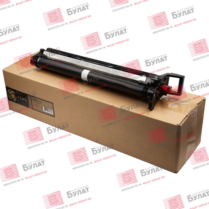 Драм-картридж БУЛАТ s-Line DR312 для Konica Minolta bizhub 227 (Чёрный, 80000 стр.), ref.