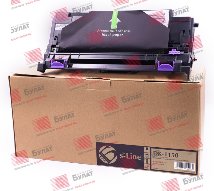 Драм-картридж БУЛАТ s-Line DK-1150, DK-1200 для Kyocera ECOSYS P2235, P2335 (Чёрный, 100000 стр.)
