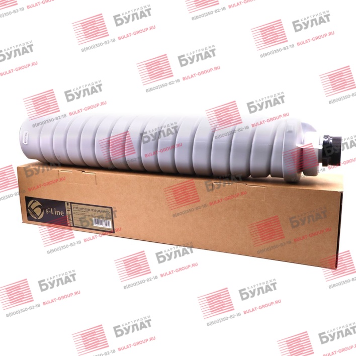 Тонер-картридж БУЛАТ s-Line MP1350E, 8205D, 8105D (884916, 885344, 885340) для Ricoh Aficio MP 1350, MP 1085 (Чёрный, 60000 стр.), универсальный