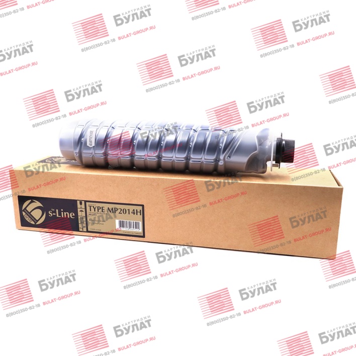 Тонер-картридж БУЛАТ s-Line Type MP2014H (842135) для Ricoh Aficio MP 2014, M 2700, IM 2702 (Чёрный, 12000 стр.)
