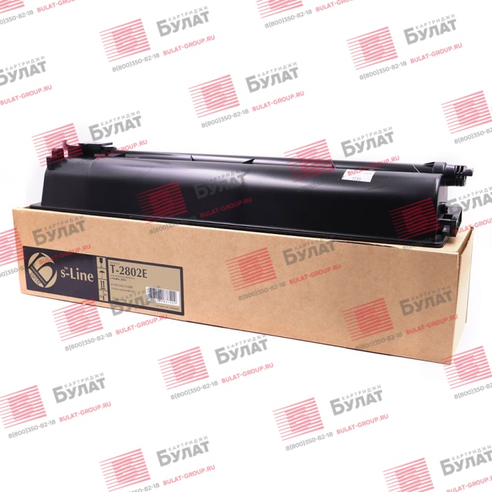 Тонер-картридж БУЛАТ s-Line T-2802E для Toshiba e-Studio 2802 (Чёрный, 17500 стр.)
