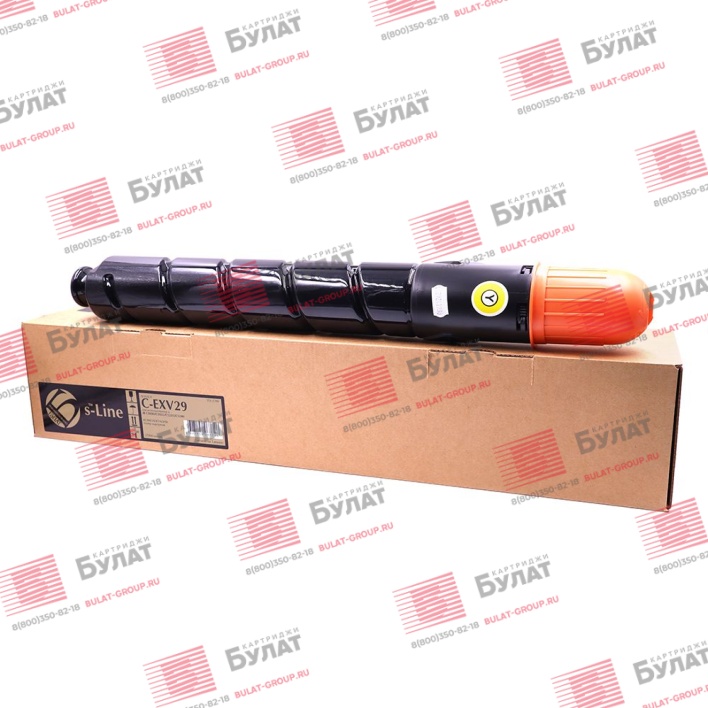 Тонер-картридж БУЛАТ s-Line C-EXV29Y для Canon iR C5030 (Жёлтый, 27000 стр.)