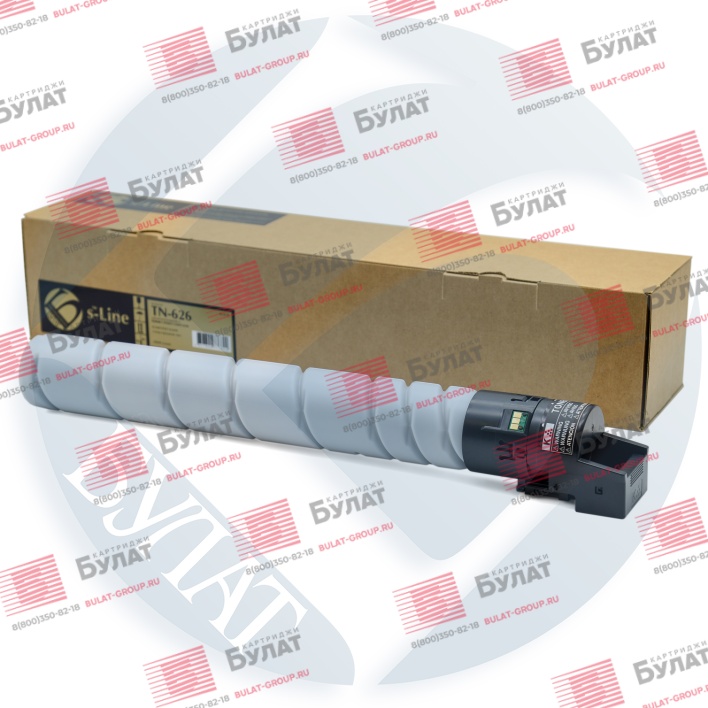 Тонер-картридж БУЛАТ s-Line TN-626K  для Konica Minolta bizhub C450i (Чёрный, 28000 стр.)