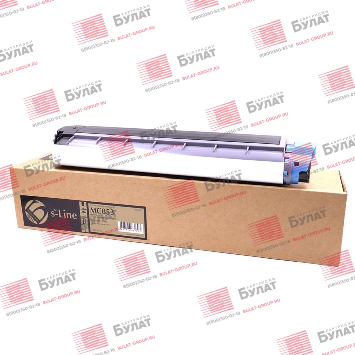 Тонер-картридж БУЛАТ s-Line 45862852, 45862840 для Oki MC853 (Чёрный, 7000 стр.), универсальный