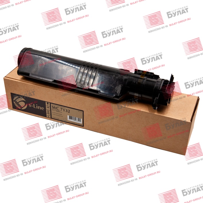 Тонер-картридж БУЛАТ s-Line 006R01319 для Xerox WC 7132 (Чёрный, 21000 стр.), ref.