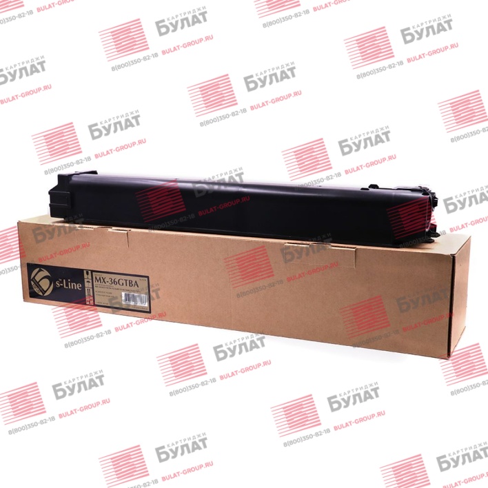 Тонер-картридж БУЛАТ s-Line MX-36GTBA для Sharp MX-2610 (Чёрный, 24000 стр.)