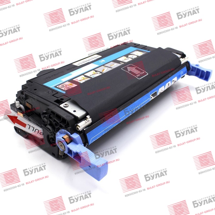 Тонер-картридж Smart Graphics Q6461A для HP CLJ 4730, CLJ CM4730, Q6461A (Голубой, 12000 стр.), совместимый